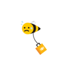 emoBee By honestbee（個別スタンプ：18）