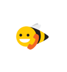emoBee By honestbee（個別スタンプ：21）