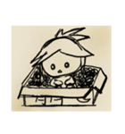Month month_Melancholy（個別スタンプ：2）
