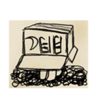 Month month_Melancholy（個別スタンプ：3）
