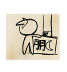 Month month_Melancholy（個別スタンプ：11）