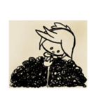 Month month_Melancholy（個別スタンプ：14）