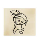 Month month_Melancholy（個別スタンプ：21）