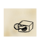 Month month_Melancholy（個別スタンプ：26）