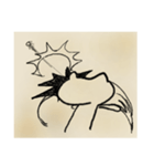 Month month_Melancholy（個別スタンプ：32）