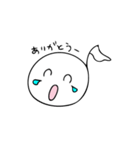 しろたまのシンプルスタンプ（個別スタンプ：1）