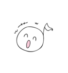 しろたまのシンプルスタンプ（個別スタンプ：2）