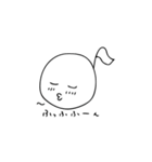 しろたまのシンプルスタンプ（個別スタンプ：3）