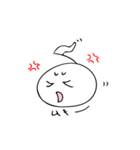 しろたまのシンプルスタンプ（個別スタンプ：4）