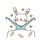 Mr. Bunny in Polka Dot Scarf（個別スタンプ：1）