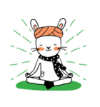 Mr. Bunny in Polka Dot Scarf（個別スタンプ：25）