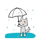 Mr. Bunny in Polka Dot Scarf（個別スタンプ：39）