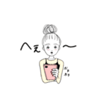 ぼちぼち使える女子の日常（個別スタンプ：9）