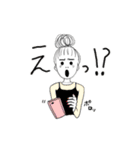 ぼちぼち使える女子の日常（個別スタンプ：10）