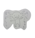 さゆきの友人によるさゆきちゃんのスタンプ（個別スタンプ：4）