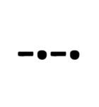 International Morse Code（個別スタンプ：3）