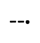 International Morse Code（個別スタンプ：7）