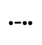 International Morse Code（個別スタンプ：12）