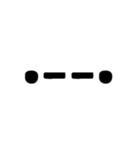 International Morse Code（個別スタンプ：16）
