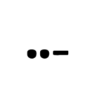 International Morse Code（個別スタンプ：21）