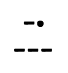 International Morse Code（個別スタンプ：38）
