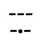 International Morse Code（個別スタンプ：39）