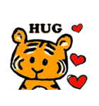Sarcastic or Catatonic Little Tiger（個別スタンプ：8）