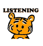Sarcastic or Catatonic Little Tiger（個別スタンプ：9）
