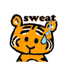 Sarcastic or Catatonic Little Tiger（個別スタンプ：10）