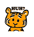 Sarcastic or Catatonic Little Tiger（個別スタンプ：12）