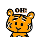 Sarcastic or Catatonic Little Tiger（個別スタンプ：14）