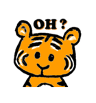 Sarcastic or Catatonic Little Tiger（個別スタンプ：15）