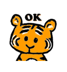 Sarcastic or Catatonic Little Tiger（個別スタンプ：29）