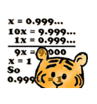 Sarcastic or Catatonic Little Tiger（個別スタンプ：30）