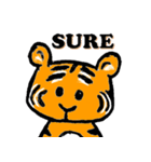 Sarcastic or Catatonic Little Tiger（個別スタンプ：32）