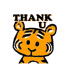 Sarcastic or Catatonic Little Tiger（個別スタンプ：35）