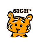 Sarcastic or Catatonic Little Tiger（個別スタンプ：37）
