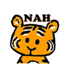 Sarcastic or Catatonic Little Tiger（個別スタンプ：38）