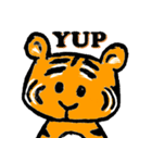 Sarcastic or Catatonic Little Tiger（個別スタンプ：39）