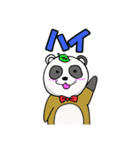 パンダヌキ 群馬在住（個別スタンプ：1）