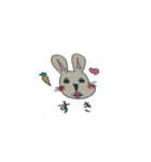 クチビルウサギ（個別スタンプ：3）
