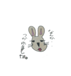 クチビルウサギ（個別スタンプ：7）