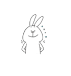 うさぎのサリー（個別スタンプ：3）
