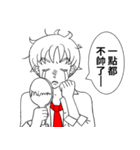 Boys in Athletes class (Red Tie's Love)（個別スタンプ：20）