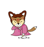 いたずら少しキツネ（個別スタンプ：19）