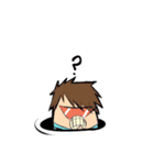 真。のりちゃんと肥宅社の仲間達（個別スタンプ：9）