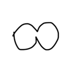 Child Drawing Symbol（個別スタンプ：14）
