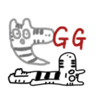 I'm a zebra（個別スタンプ：33）