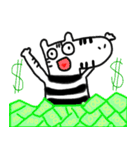 I'm a zebra（個別スタンプ：38）