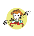 white spray word paint（個別スタンプ：40）